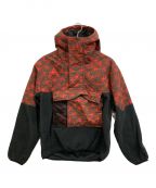 NIKE ACGナイキエージーシー）の古着「AOP LTWT Fleece Jacket」｜オレンジ×ブラック