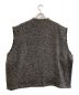 MAISON SPECIAL (メゾンスペシャル) Roving Tweed Vest ブラック サイズ:FREE：9800円