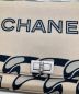 中古・古着 CHANEL (シャネル) キャンバス＆レザー チェーン柄バッグ ベージュ：195000円