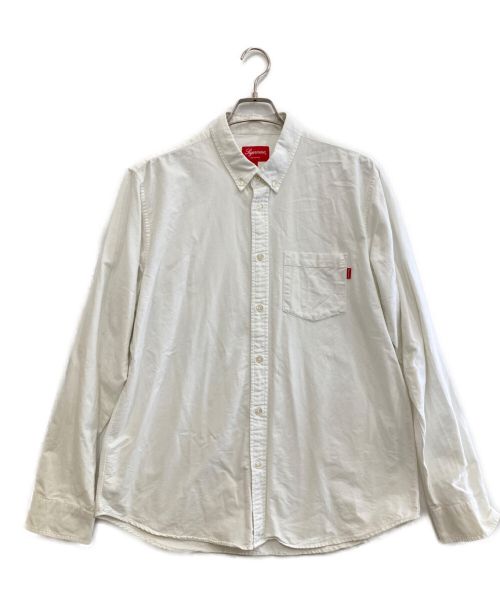 SUPREME（シュプリーム）SUPREME (シュプリーム) Oxford Shirt ホワイト サイズ:Ｌの古着・服飾アイテム