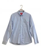 SUPREMEシュプリーム）の古着「Oxford Shirt」｜ブルー