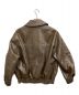 SLY (スライ) FAUX LEATHER ZIP UP ブルゾン ブラウン サイズ:F：9800円