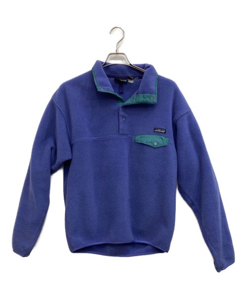 Patagonia（パタゴニア）Patagonia (パタゴニア) 90's シンチラスナップTプルオーバー ブルー サイズ:Mの古着・服飾アイテム