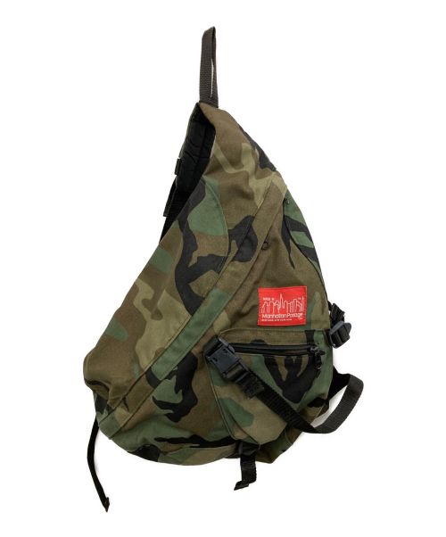 Manhattan Portage（マンハッタンポーテージ）Manhattan Portage (マンハッタンポーテージ) スリングバッグ オリーブの古着・服飾アイテム