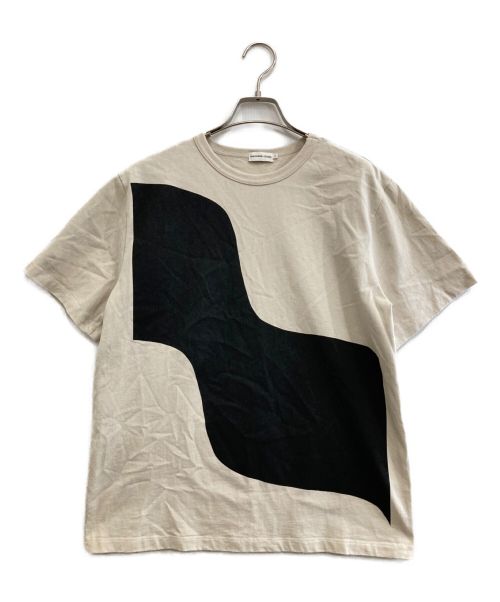 Marimekko Kioski（マリメッコキオスキ）Marimekko Kioski (マリメッコキオスキ) Tシャツ ベージュ サイズ:Mの古着・服飾アイテム