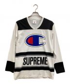 SUPREME×Championシュプリーム×チャンピオン）の古着「カットソー」｜グレー