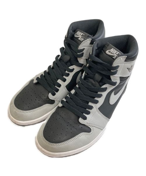 NIKE（ナイキ）NIKE (ナイキ) Air Jordan 1 High OG Shadow 2.0 グレー×ブラック サイズ:27.5cmの古着・服飾アイテム