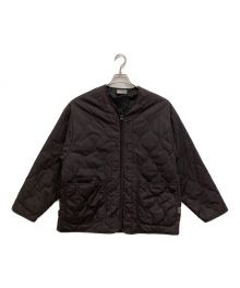 GRIP SWANY×koti BEAUTY&YOUTH（グリップスワニー×コティ ビューティアンドユース）の古着「FIRE PROOF QUILT JACKET」｜グレー