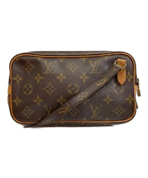 LOUIS VUITTON（ルイ ヴィトン）LOUIS VUITTON (ルイ ヴィトン) ショルダーポーチ ブラウンの古着・服飾アイテム