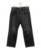 AURALEEオーラリー）の古着「WASHED HARD TWIST DENIM 5P PANTS」｜ブラック