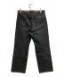 AURALEE (オーラリー) WASHED HARD TWIST DENIM 5P PANTS ブラック サイズ:32：12800円