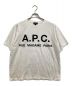 A.P.C.（アー・ペー・セー）の古着「EDIFICE別注オーバーサイズロゴプリントTシャツ」｜ホワイト