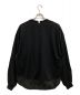 yoshio kubo (ヨシオクボ) CIRCLE SWEAT TOP ブラック サイズ:2：7800円