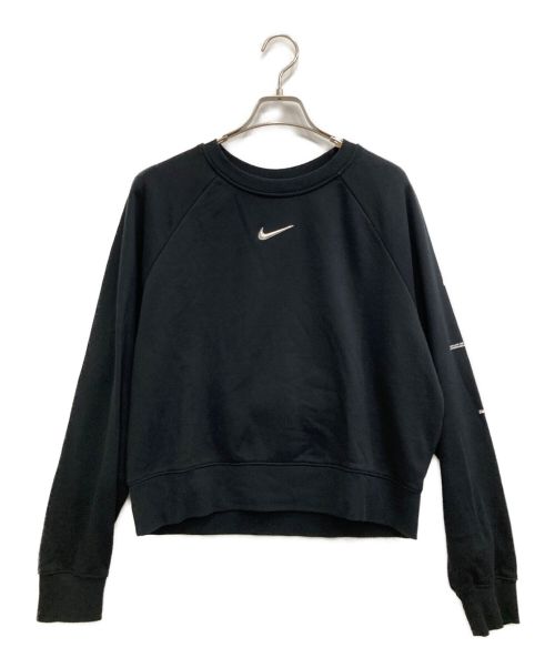 NIKE（ナイキ）NIKE (ナイキ) Swoosh French Terry Crew Sweatshirt ブラック サイズ:XLの古着・服飾アイテム