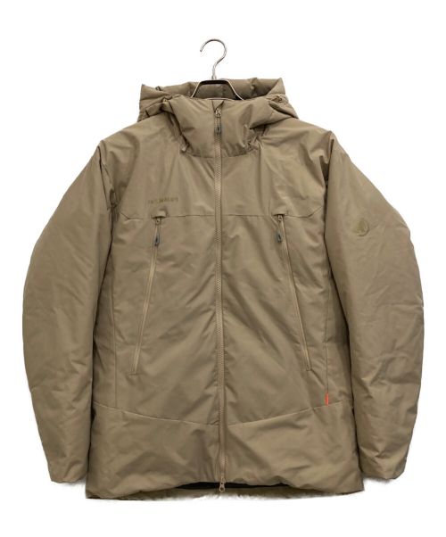 MAMMUT（マムート）MAMMUT (マムート) Crater SO Thermo Hooded Jacket ベージュ サイズ:ASIA XLの古着・服飾アイテム