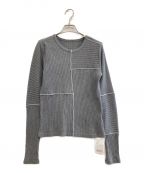 MAISON SPECIALメゾンスペシャル）の古着「Mellow Point Rib Tops」｜グレー