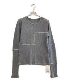 MAISON SPECIAL（メイソン スペシャル）の古着「Mellow Point Rib Tops」｜グレー