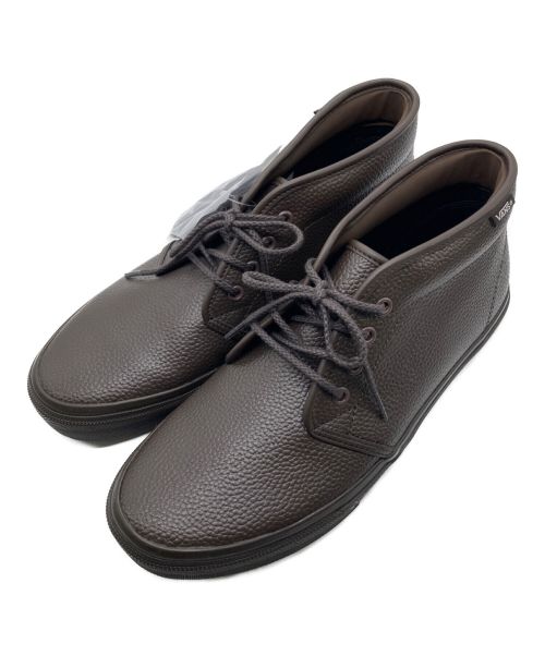 VANS（バンズ）VANS (バンズ) CHUKKA LEATHER SHOES ブラウン サイズ:28の古着・服飾アイテム