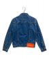 Calvin Klein Jeans (カルバンクラインジーンズ) TOUGH BLUE DENIM TRUCKER JACKET インディゴ サイズ:S：8000円