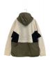 sacai (サカイ) Wool Knit Hoodie カーキ×アイボリー×ブラック サイズ:２：23000円