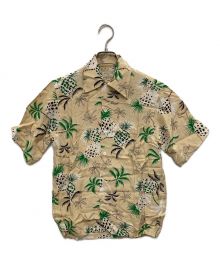 maison kitsune×KONA BAY HAWAII（メゾンキツネ×コナベイハワイ）の古着「アロハシャツ」｜イエロー