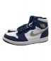 NIKE (ナイキ) AIR JORDAN 1 RETRO HIGH OG CO.JP WHITE/MIDNIGHT NAVY/METALLIC SILVER サイズ:27.5cm：19000円