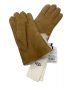 UGG (アグ) Bow Shorty Glove ベージュ：5000円