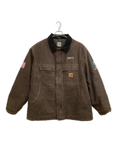 CarHartt（カーハート）CarHartt (カーハート) トラディショナルコート ブラウン サイズ:XLの古着・服飾アイテム