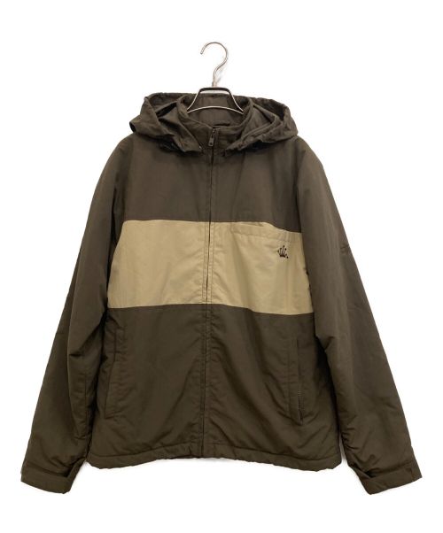 stussy（ステューシー）stussy (ステューシー) 中綿ジャケット ブラウン サイズ:SMの古着・服飾アイテム