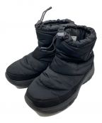 THE NORTH FACEザ ノース フェイス）の古着「Nuptse Bootie WP Logo Short」｜ブラック