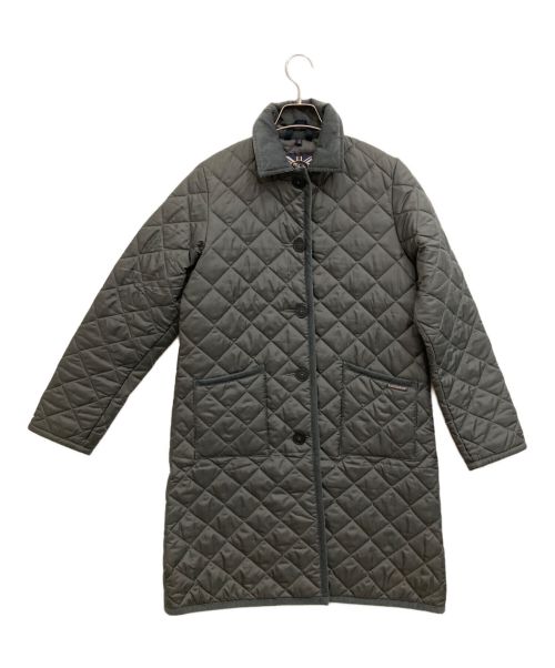 LAVENHAM（ラベンハム）LAVENHAM (ラベンハム) キルティングコート グレー サイズ:12 40の古着・服飾アイテム