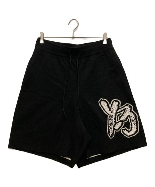 Y-3（ワイスリー）Y-3 (ワイスリー) LOGO KNIT SHORT ブラック サイズ:Mの古着・服飾アイテム