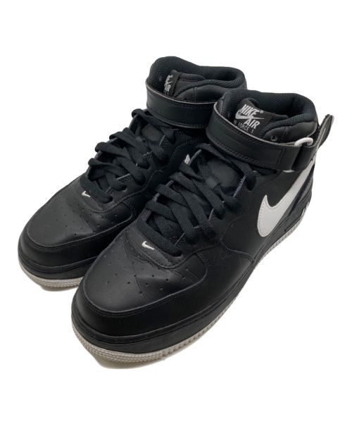 NIKE（ナイキ）NIKE (ナイキ) NIKE AIR FORCE 1 MID '07 ブラック サイズ:27cmの古着・服飾アイテム