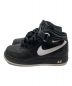 NIKE (ナイキ) NIKE AIR FORCE 1 MID '07 ブラック サイズ:27cm：6000円