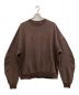 CVTVLIST（カタリスト）の古着「ARCHED LOGO USUAL CREWNECK SWEAT」｜ブラウン