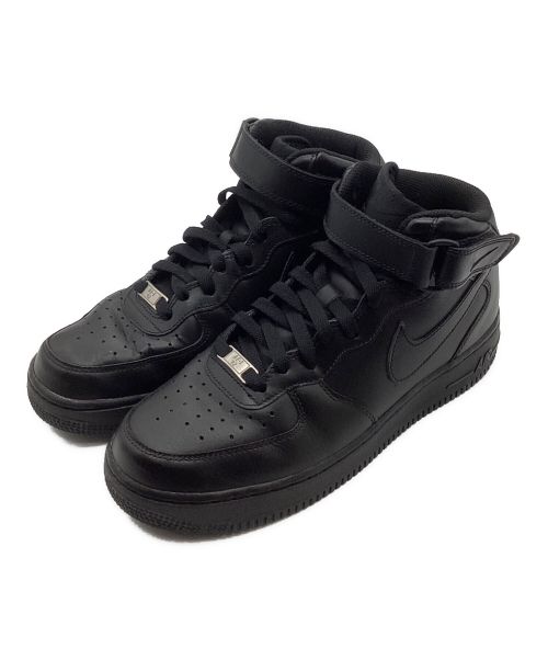 NIKE（ナイキ）NIKE (ナイキ) AIR FORCE 1 MID 07 ブラック サイズ:US8の古着・服飾アイテム