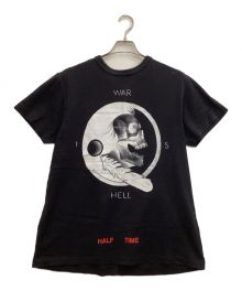 OFFWHITE（オフホワイト）の古着「WAR IS HELL T-Shirts」｜ブラック