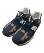 NEW BALANCEニューバランス）の古着「ローカットスニーカー」｜ネイビー