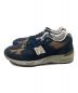 NEW BALANCE (ニューバランス) ローカットスニーカー ネイビー サイズ:USA 9：14000円