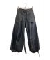 NUTEMPEROR（ナットエンペラー）の古着「WIDE PU LEATHER PANTS」｜ブラック