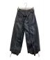 NUTEMPEROR (ナットエンペラー) WIDE PU LEATHER PANTS ブラック サイズ:2：19000円