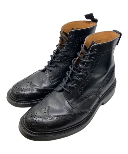 Tricker's（トリッカーズ）Tricker's (トリッカーズ) カントリーブーツ ブラック サイズ:9の古着・服飾アイテム