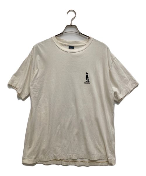 stussy（ステューシー）stussy (ステューシー) 90’sシャドーマンTシャツ アイボリー サイズ:Mの古着・服飾アイテム