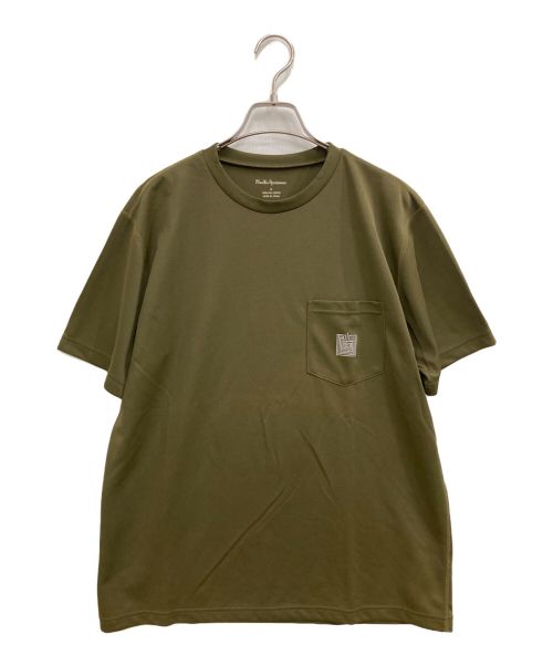 Needles sportswear（ニードルズスポーツウェア）Needles sportswear (ニードルズスポーツウェア) ポケットTシャツ オリーブ サイズ:Ｍの古着・服飾アイテム