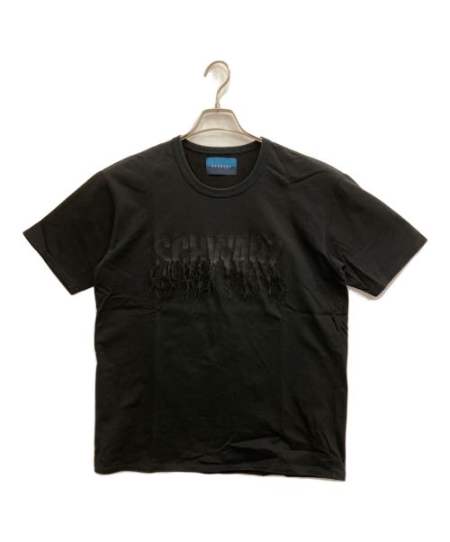 doublet（ダブレット）doublet (ダブレット) Embroidery T-Shirt ブラック サイズ:Mの古着・服飾アイテム