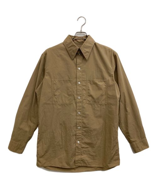 LEMAIRE（ルメール）LEMAIRE (ルメール) Patch Pocket Shirt ベージュ サイズ:46の古着・服飾アイテム