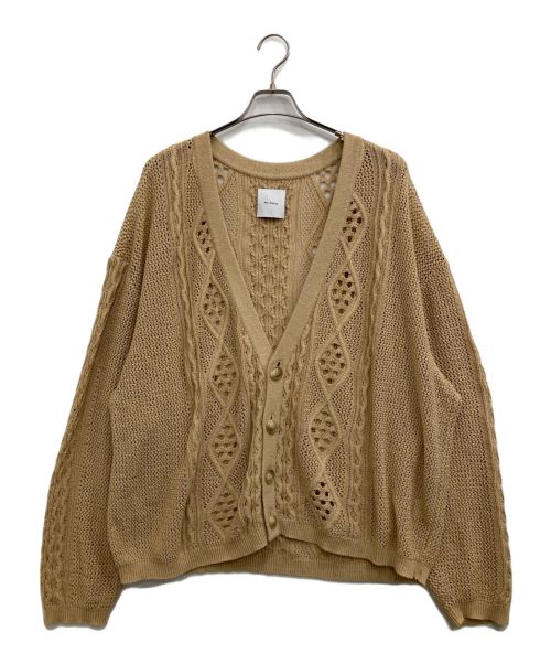 kota gushiken（コウタグシケン）kota gushiken (コウタグシケン) Lace aran Cardigan ベージュ サイズ:2の古着・服飾アイテム