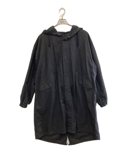 BEAMS（ビームス）BEAMS (ビームス) モッズコート ブラック サイズ:Lの古着・服飾アイテム