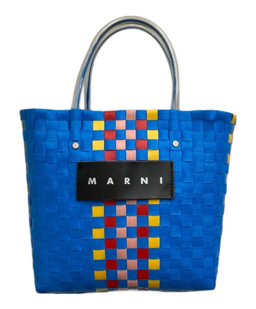 MARNI（マルニ）MARNI (マルニ) ピクニックバッグ ブルーの古着・服飾アイテム