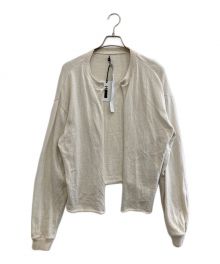 ISSUETHINGS（イシューシングス）の古着「COTTON CARDIGAN」｜ホワイト